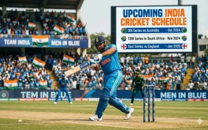 india cricket schedule at Wonderwins featured image